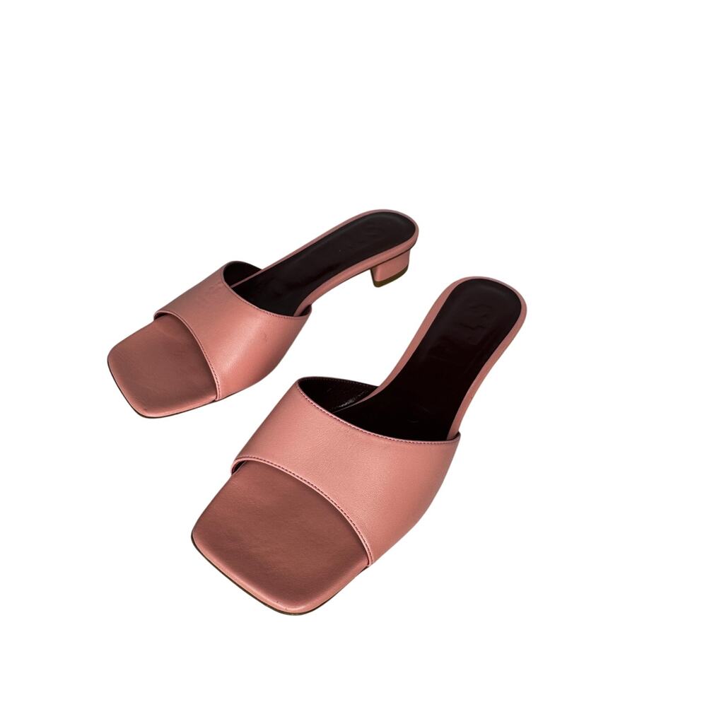 Staud Brigitte Rose 55MM Silk-Blend Mule Sandals size EU 36.5 - Picture 5 of 7